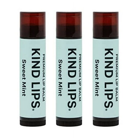 Kind Lips Lip Balm  Nourishing Soothing Lip Moisturizer for Dry Cracked Chapped Lips  Made in Usa with 100% Natural USDA Organic Ingredients  Sweet Mi
