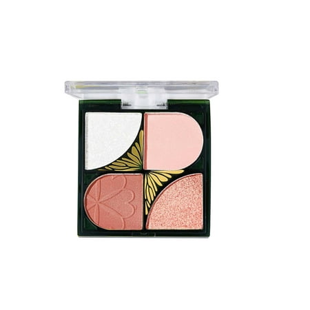 CLZOUD Eyeshadow Palette Butterfly Dance Four Color Eye Shadow Color Long Lasting Eye Shadow Novice Friendly Eye Shadow Multi Occasion Eye Shadow