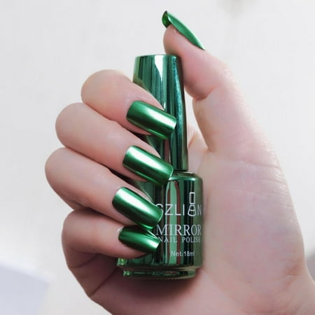18ml Sexy Metallic Nail Polish Mirror Gel Nail Polish 11