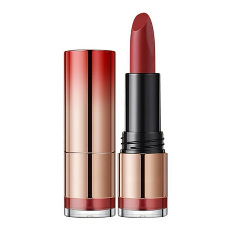 GWAABD Glitter Lipstick Long Lasting No Stick Cup Makeup Lipstick Do Not Take Off Makeup No Stick Cup Lipstick Texture Lipstick Easy to Color Red Seri