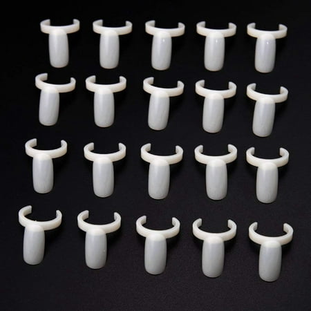 100 Nail Polish Display Pop Sticks Stand Practice UV Gel Polish Tips Holder Ring Board Salon Clip on Chart Tool Colour Manicure Gel Top Art