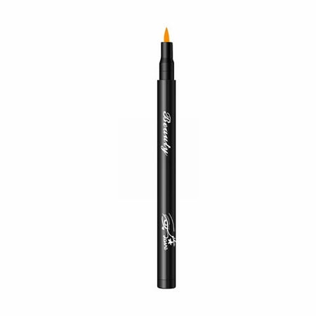 CLZOUD Easy Eyeliner for Beginners 12 Color Color Eyeliner Pen Waterproof Sponge Soft Head Sleeping Silkworm Pen Black Liquid Natural Color Lasting Be