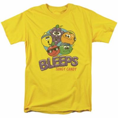 Dubble Bubble/bleeps - S/s Adult 18/1 - Yellow - Sm