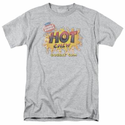 Dubble Bubble/hot Chew - S/s Adult 18/1 - Heather - Lg
