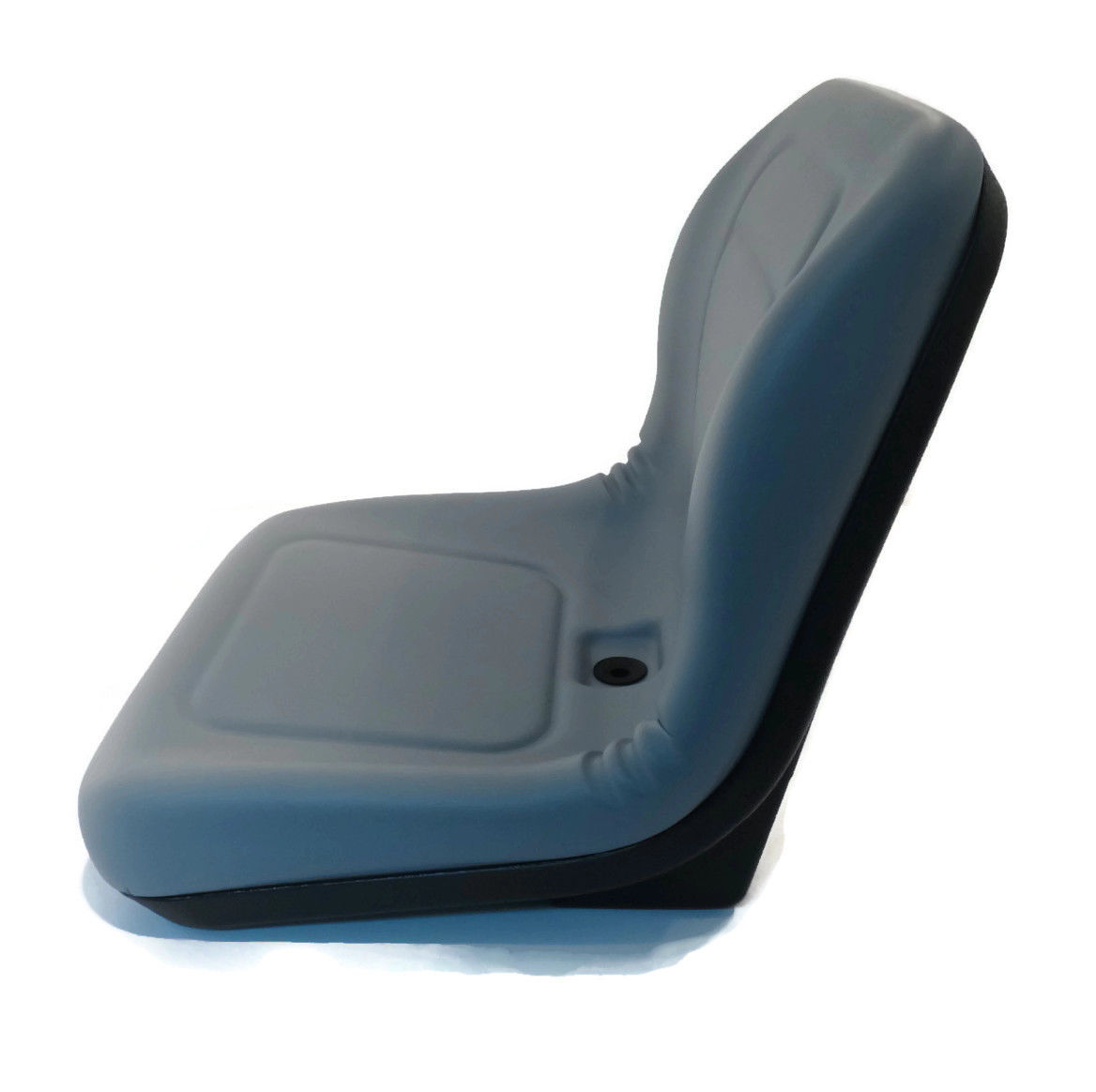 The ROP Shop | Grey High Back Seat for John Deere Skid Steer Loader 70 125 240 7775 8875