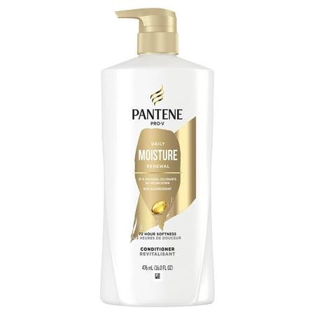 Pantene Pro-V Daily Moisture Renewal Conditioner 16 Fl Oz Pump Bottle (Pack of 2)