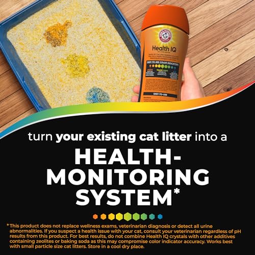 ARM & HAMMER Health IQ Cat Litter Additive  with Color Changing Health Indicators  Works with Most Litter  10 Oz thumbnail