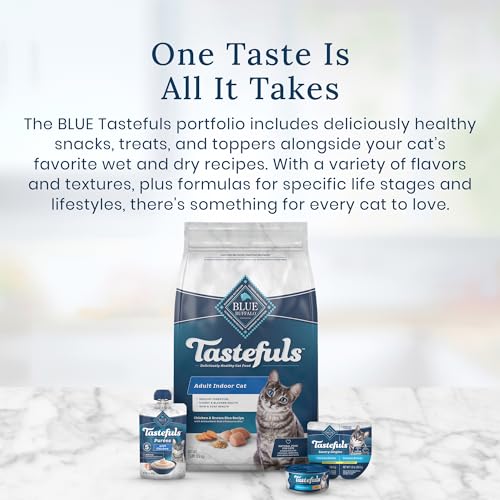 Blue Buffalo Tastefuls Purées Chicken & Tuna Variety Pack  3-oz. (12 Pouches  6 of Each) thumbnail