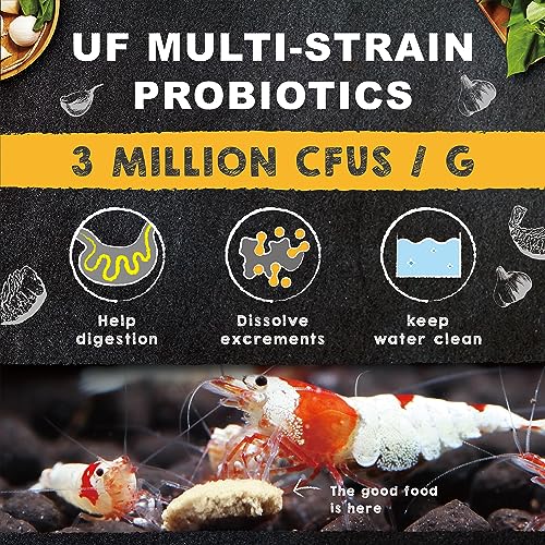 Ultra Fresh Shrimp Food, All Natrual Ingredients, High Protein, Rich in Vitamins for Crystal Shrimp, Caridina Shrimp and Small Tropical Shrimp 0.7oz thumbnail