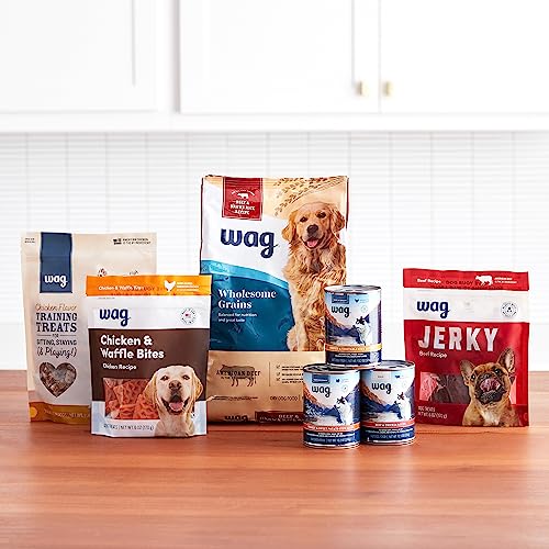 Amazon Brand - Wag Dry Dog Food Salmon & Sweet Potato, Grain Free 24 Lb Bag thumbnail