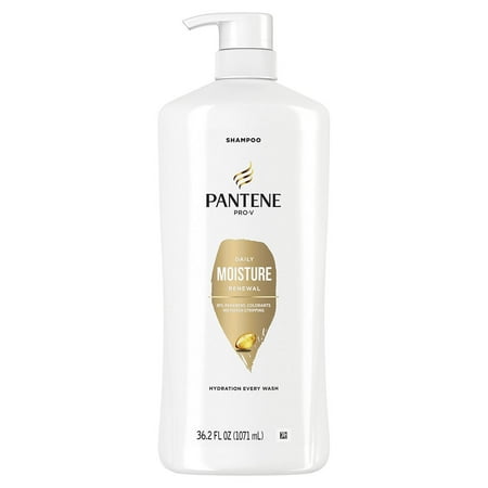 Pantene Pro-V Daily Moisture Renewal Shampoo, 36.2 Oz Pack of 2