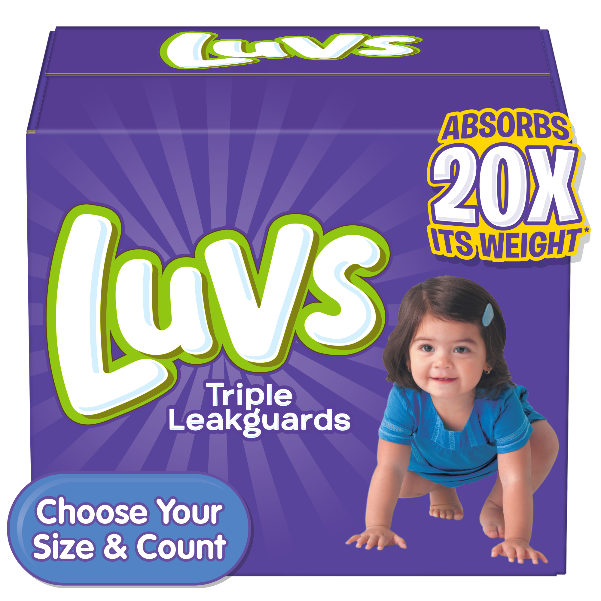 Luvs Size 4