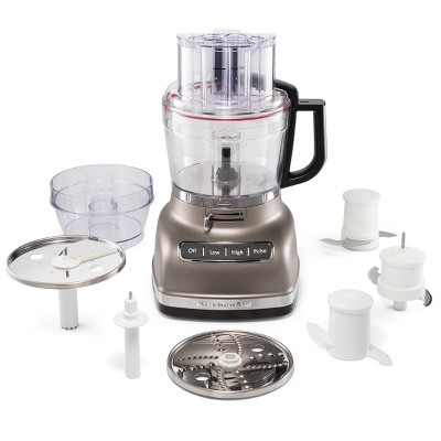 KitchenAid Refurbished 11-Cup Food Processor W/ Exactslice System in Silver, RKFP1133CS thumbnail