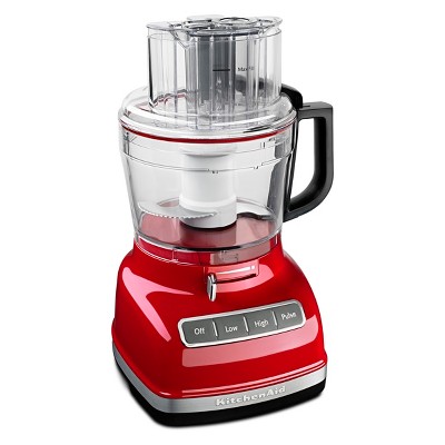 KitchenAid Refurbished 11-Cup Food Processor W/ Exactslice System in Red, RKFP1133ER thumbnail