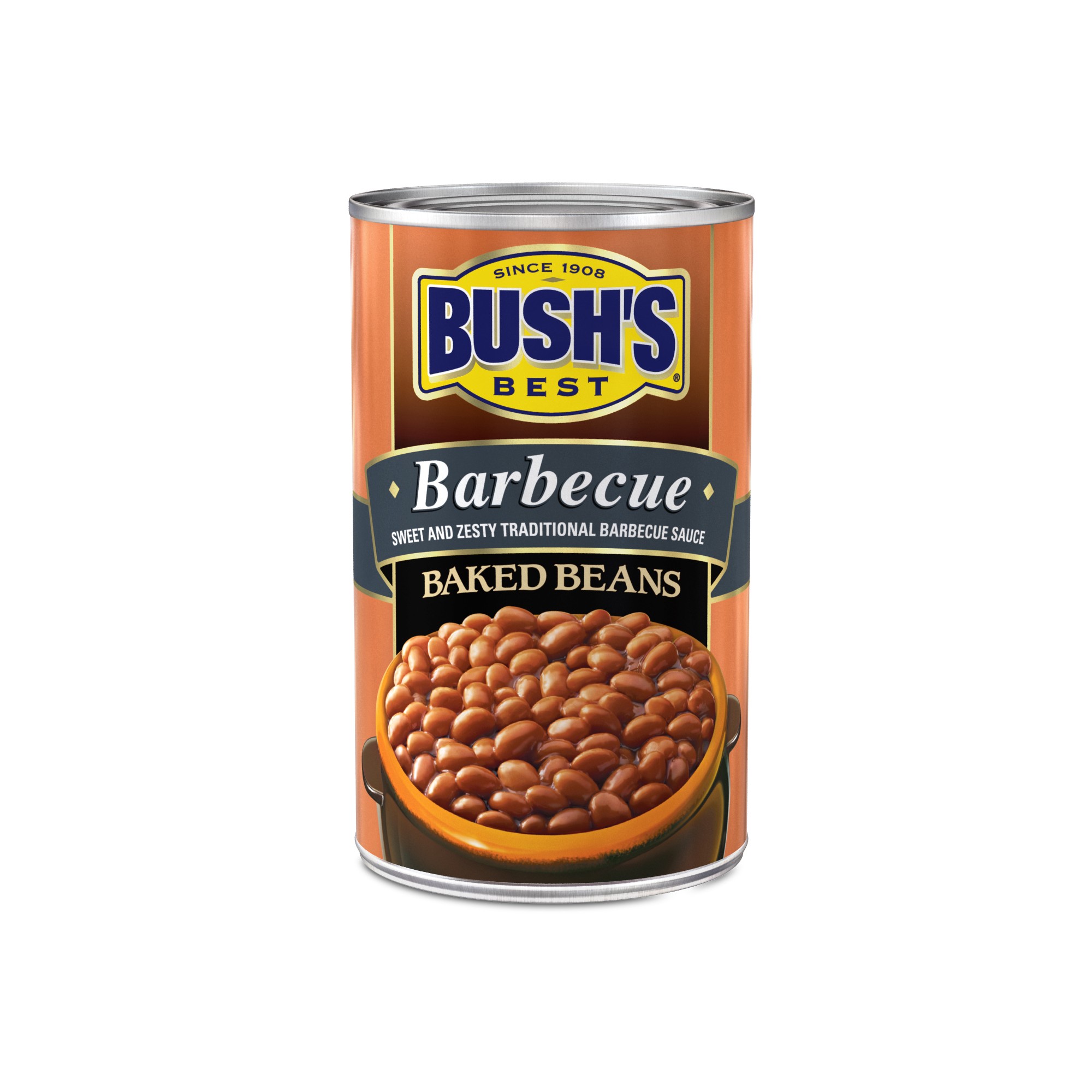 Bush S Barbecue Baked Beans  Canned Beans  28 Oz Can thumbnail