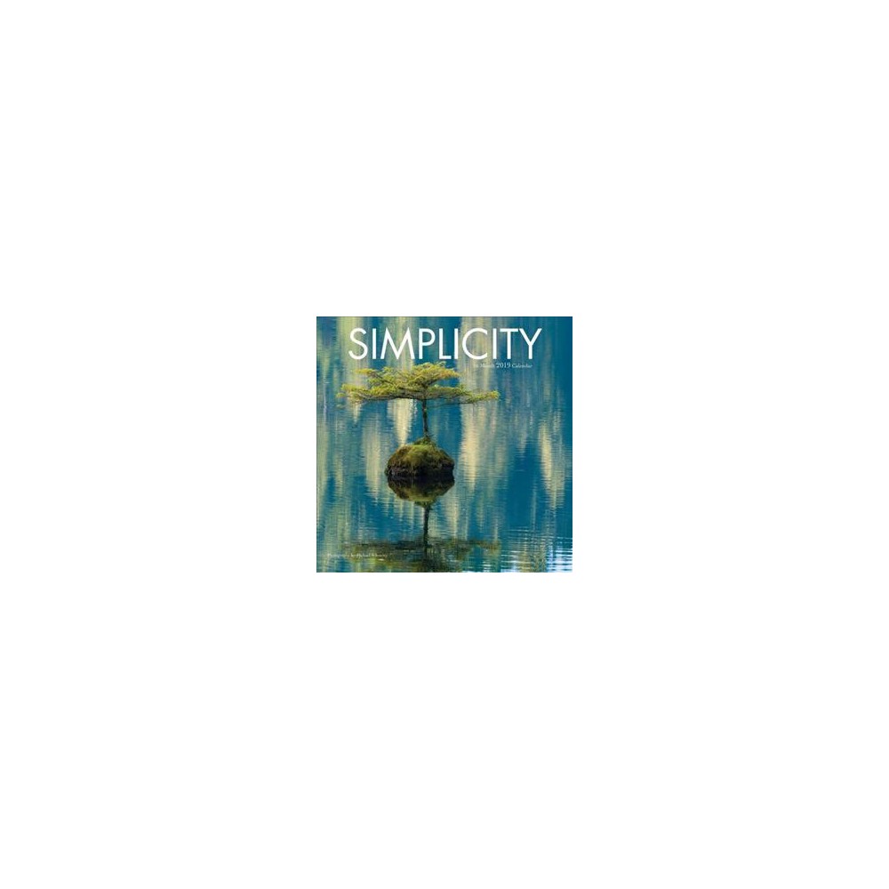 2019 Simplicity Wall Calendar, by Wyman Publishing