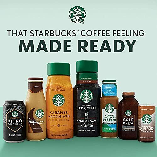 Starbucks Frappuccino Coffee Drink, Vanilla, 13.7oz Bottles (12 Pack) thumbnail