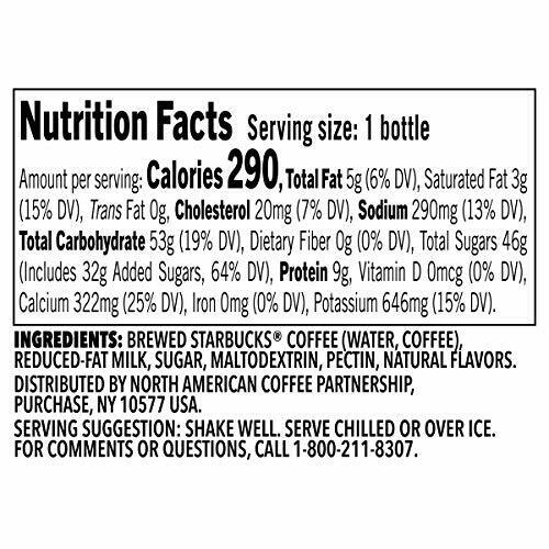 Starbucks Frappuccino Coffee Drink, Vanilla, 13.7oz Bottles (12 Pack) thumbnail
