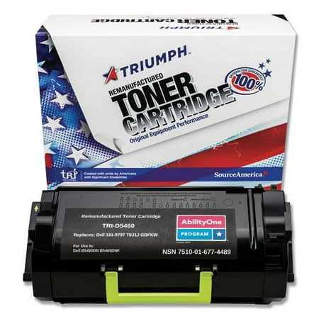 1PC AbilityOne 7510016774489 Remanufactured 331-9797 Toner  6 000 Page-Yield  Black