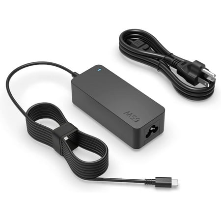 65W 45W Type C AC Charger Fit for Dell Latitude 5330 5530 7530 9330 P104F P135G P136G Laptop Power Supply Adapter Cord