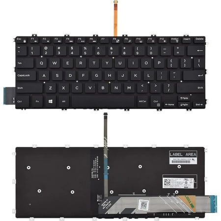 SUNMALL Replacement Keyboard Compatible with Dell Inspiron 5480 5481 5482 5485 5488 5491 5580 5581 5582 5585 5588 5591