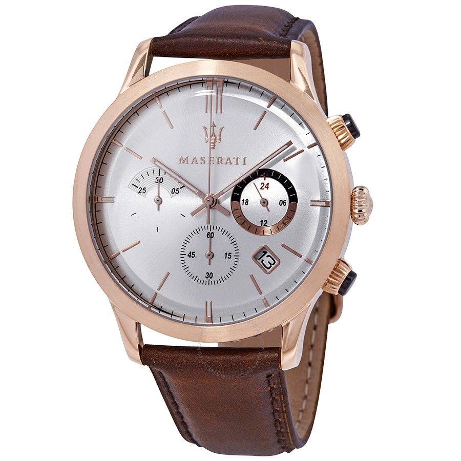 R8871633002- 8.4 Mm Ricordo Chronograph Quartz Men Chronograph Watch, White