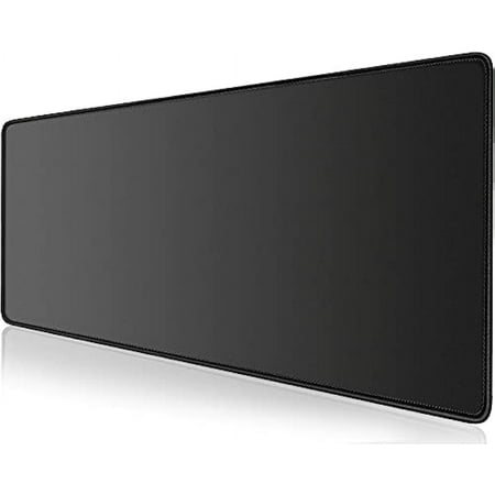 Large Gaming Mouse Pad with Stitched Edges  Extended Desk Mousepad with Superior Micro-Weave Cloth  Non-Slip Base  Water Resist Keyboard Pad for Gamer