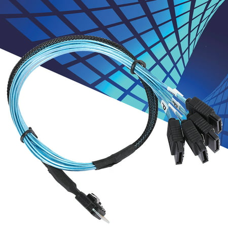 Computer Data Transmission Cable  MINI 38p Four Channel SFF 8654 to 4 Computer MINI Cable for Computer