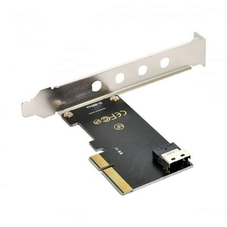 Xiwai Card PCI-E 4X to U.2 U2 Kit SFF-8639 to SFF-8654 Slimline SAS NVME PCIe SSD Adapter for Mainboard
