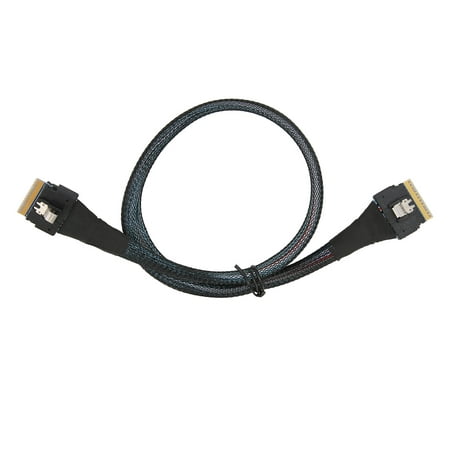 Adapter Cable  SFF-8654 8i 74 Pin Connectors Save Space for Rack Stations for Disk Stations 0.5m / 0.5yd