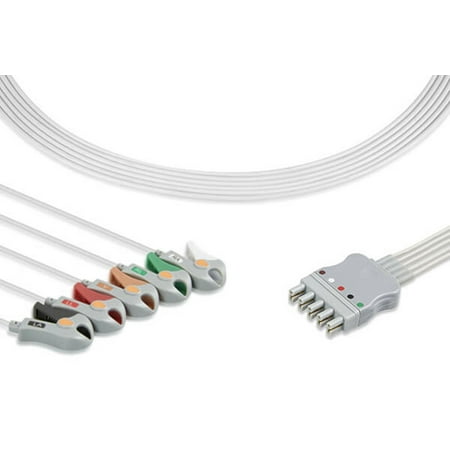 Replacement for American Optical 5330 Ecg Leadwires Pinch/grabber (grouped)