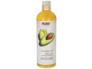 NOW Foods Avocado Oil 100% Pure Moisturizing Oil 16 Fl Oz (473 Ml) Liquid