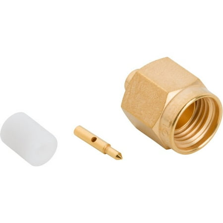 Amphenol RF 901-9201-2A RF Connector SMA Straight Solder Plug for .085 Cable 50 Ohm