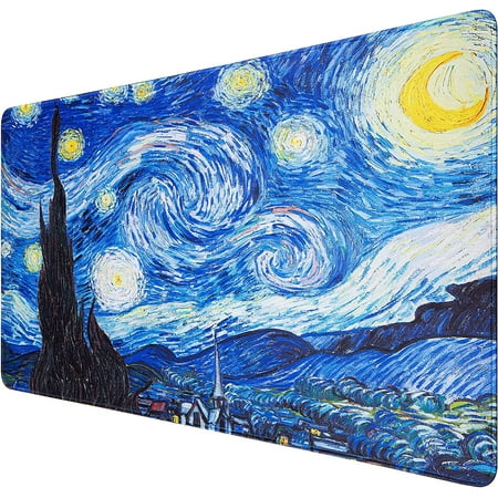Gaming Mouse Pad  Extended Mouse Pad  31.5x15.7inch XXL Large Big Computer Keyboard Mouse Mat Desk Pad with Non-Slip Base and Stitched Edge for Home O