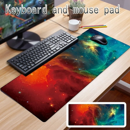 Mouse Pad Gaming Mouse Pad Extended Gaming Mouse Pad Keyboard Laptop Mousepad with Stitched Edges Non Slip Base Mouse Pad Large Mouse Pads for Desk