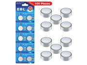 100PCS LR44 A76 L1154 AG13 357 SR44 1.5V Alkaline Button Coin Cell Battery