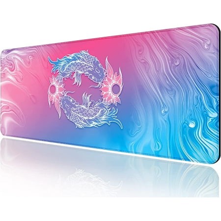 Mouse Pad Large (31.5X11.78 in)  Non-Slip Natural Rubber Base Gaming Mouse Pad with Stitched Edge  Waterproof Extended Mouse Pad for Keyboard  Mouse a