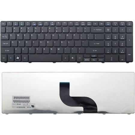 New Laptop Keyboard for Acer Aspire 7741 7741G 7741Z 7741ZG 7745 7745G 7745Z 7751 7751G US Black Color