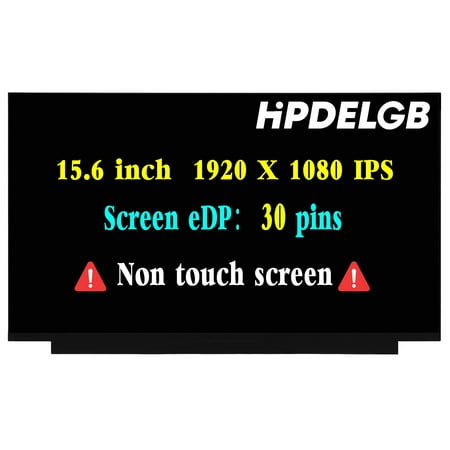 Screen Replacement 15.6  for 5502/5509 P102F P102F002 FHD 1920x1080 30PIN LED Display Screen LCD Laptop Digitizer Panel Non-Touch Screen