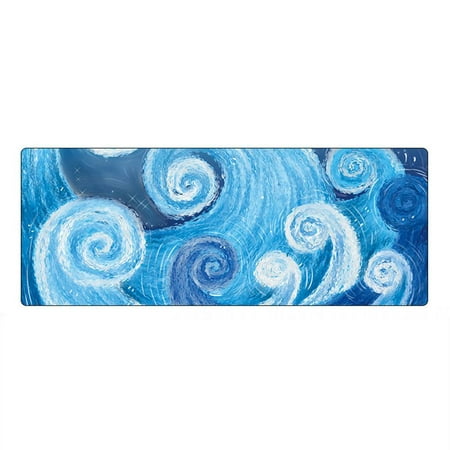 31.5*11.8Inch Cartoon Gaming Mouse Pad  Large Desk Mat  XXL Mousepad Big Extended Waterproof Keyboard Pads with Non-Slip Rubber Base and Stitched Edge