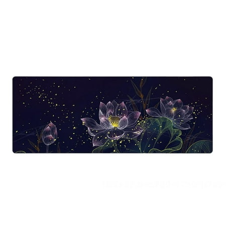 31.5*11.8Inch Cartoon Gaming Mouse Pad  Large Desk Mat  XXL Mousepad Big Extended Waterproof Keyboard Pads with Non-Slip Rubber Base and Stitched Edge