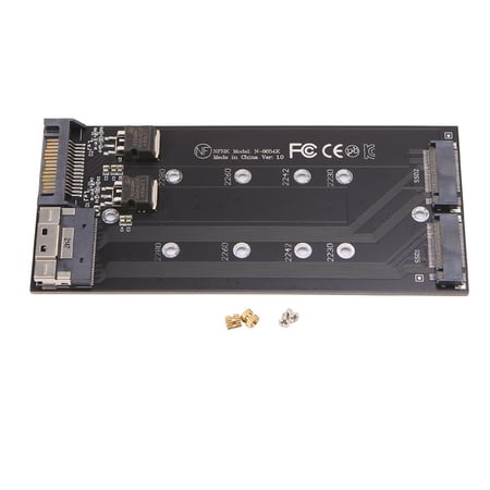 SFF-8654 8I Split Card X8 to VROC NVMe M.2 NGFF to Slimline NVME PCIe SSD SATA Adapter for Mainboard
