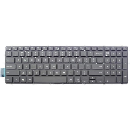 New US Black English Backlit Laptop Keyboard (Without Palmrest) for Dell Inspiron 17 7786 P36E Light Backlight