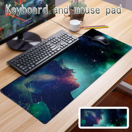 Mouse Pad Gaming Mouse Pad Extended Gaming Mouse Pad Keyboard Laptop Mousepad with Stitched Edges Non Slip Base Mouse Pad Large Mouse Pads for Desk