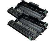 2Pk DR-630 Drum Unit Compatible for HL-L2380DW 2360 2320 MFC-2720 2740
