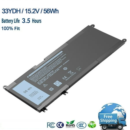 33YDH Laptop Battery for Dell Inspiron 15 7000 17 7773 7778 7786 7779 2in1 G3