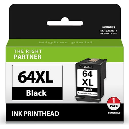 64XL Remanufactured Ink Cartridge Replacement for HP 64XL 64 XL Ink Cartridge for 7855 7858 7864 7155 7158 7164 6255 6220 6222 6234 Envy Inspire 7255e