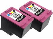 2PK for HP 61XL HP61XL CH564WN Color New Gen Deskjet 2050 2510 2512 2514 2540