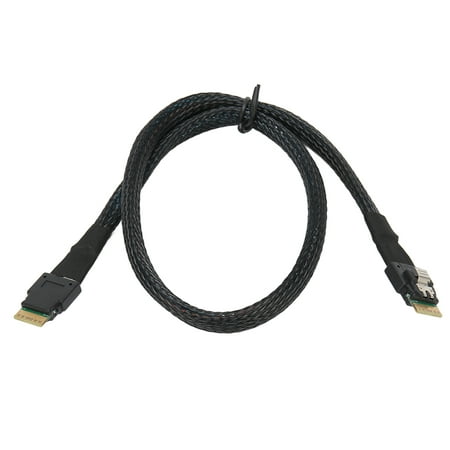 Slim Cable Micro Cable Target Cable Slim Target Cable 8654 to 8654 Cable Slim Cable up to 12GBPS Tinplated Copper Flexible Stable Safe Micro Cable for