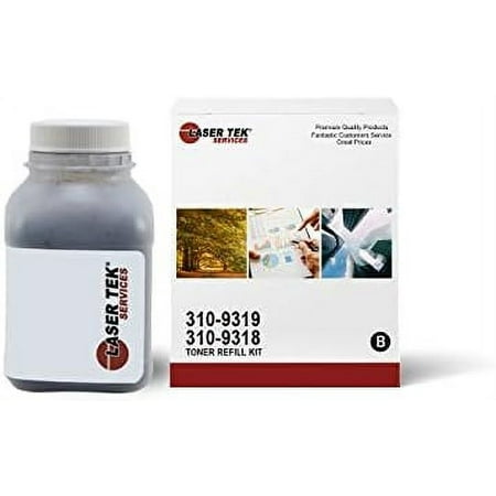 Compatible Toner Refill Kit Replacement for 1125 310-9319 310-9318 High Yield Works with 1125 MFP  XP092 XP407 Printers (Black  1 Pack) - 2 000 Pages
